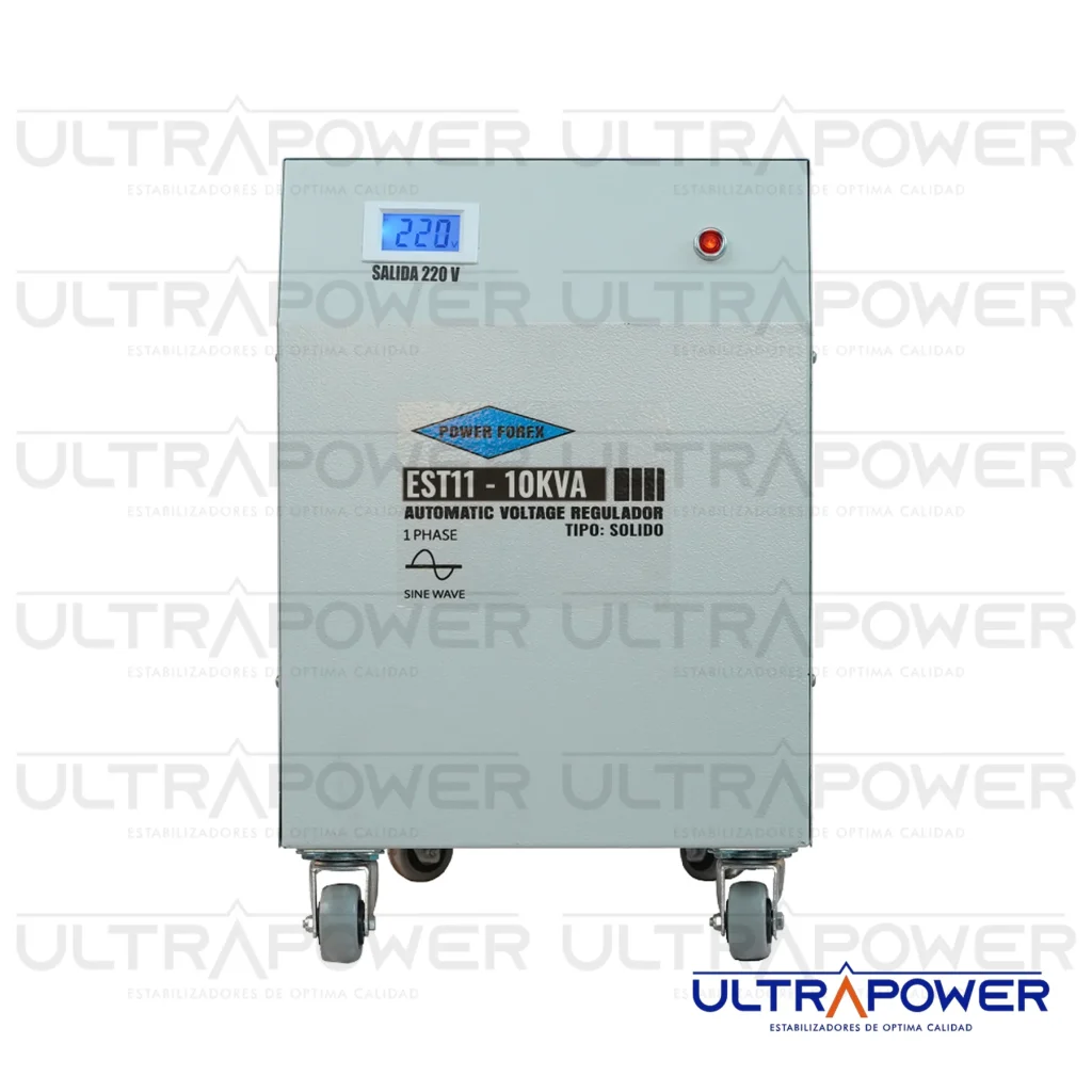 Estabilizador Monofasico Solido con Transformador de Aislamiento EST11